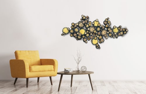 Wall of Mums | Wall Sculpture in Wall Hangings by Marcia Stuermer