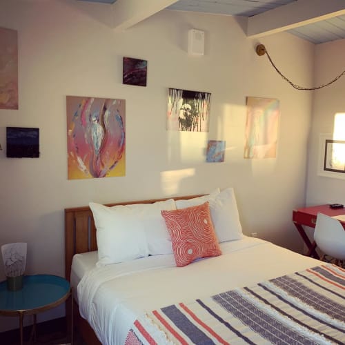 Original Glitter and Oil Paintings | Paintings by Christina Thomas' Art | Hotel McCoy - Art, Coffee, Beer, Wine in Tucson
