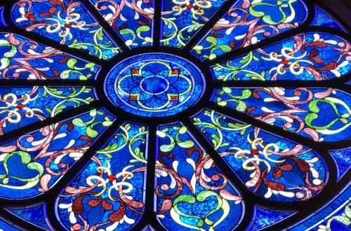 First United Methodist Church | Sculptures by Soda Ash & Sand | First United Methodist Church in Robinson