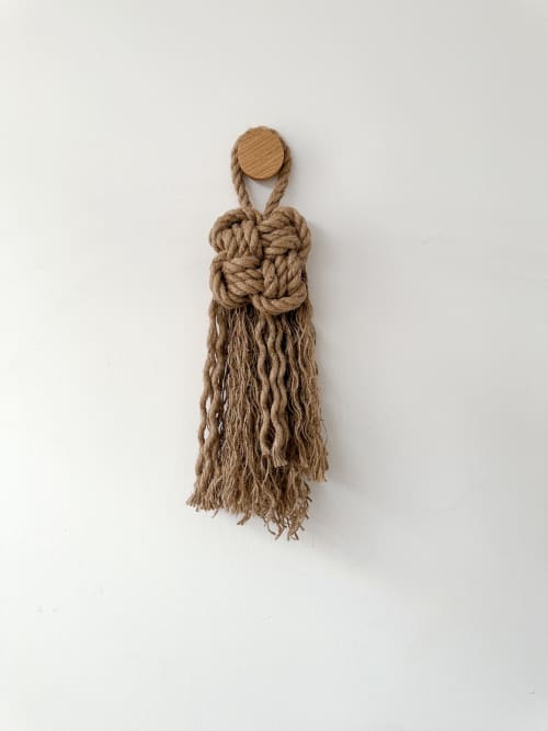 KNOT 004 | Rope Sculpture Wall Hanging | Wall Hangings by Ana Salazar Atelier