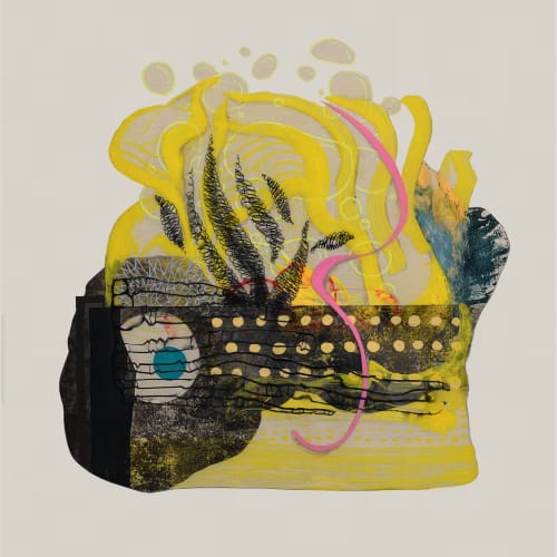 Sprite | Mixed Media in Paintings by Nastia Craig