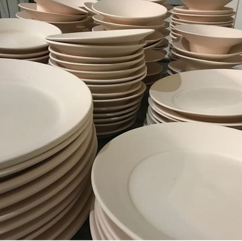 Patrick Johnston Ceramics | Ceramic Plates by Patrick Johnston Ceramics | Venice Beach in Los Angeles