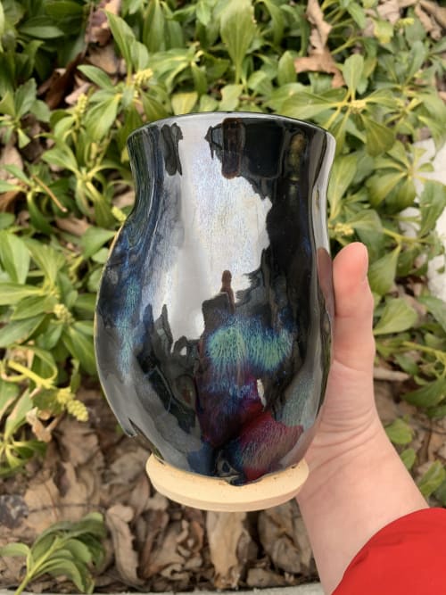 Northern Lights Hand Warmer | Cups by Art By Bratto