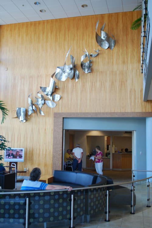 Wings of Dreams | Public Sculptures by Dave Caudill | Norton Brownsboro Hospital Emergency Room in Louisville