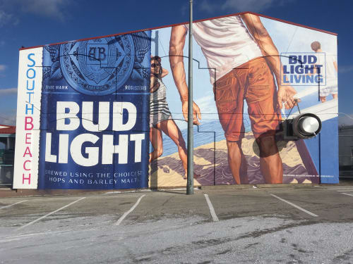 Budlight Ad | Murals by Cesar AR