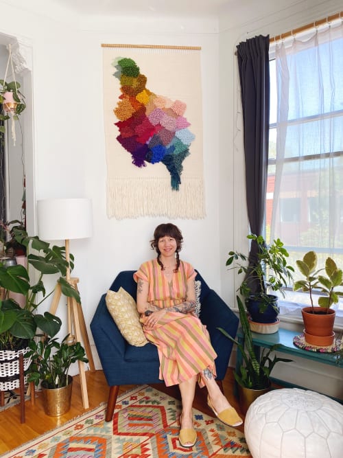 DAYDREAM woven wall hanging | Tapestry in Wall Hangings by Nova Mercury Design