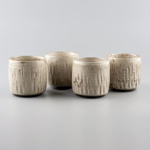 Handmade Cup Set Zeralena | Drinkware by Svetlana Savcic / Stonessa