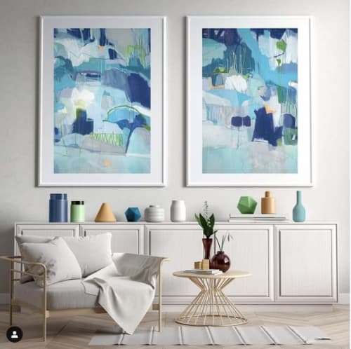 Original Art | Big Smiles | XL 60x72 | by Mary Elizabeth | Paintings by Mary Elizabeth Meditative Abstract Art  |  COOL. CALM. very COLLECTED.™ All art ©
