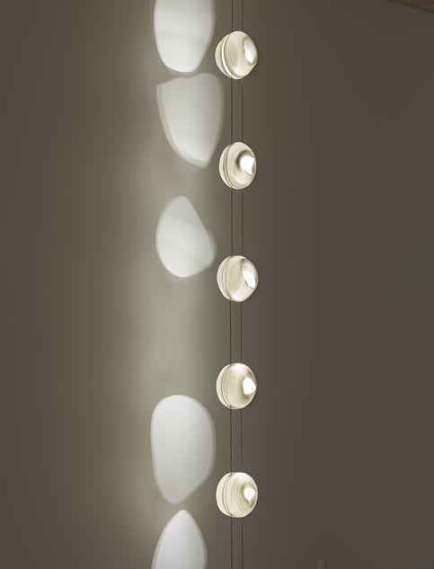 Suspended Pods - white porcelain | Lighting by Margaret O'Rorke