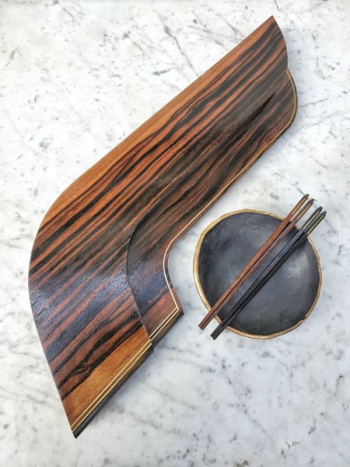 Architectural : Sushi Board | Tableware by Copper Pig Woodworking