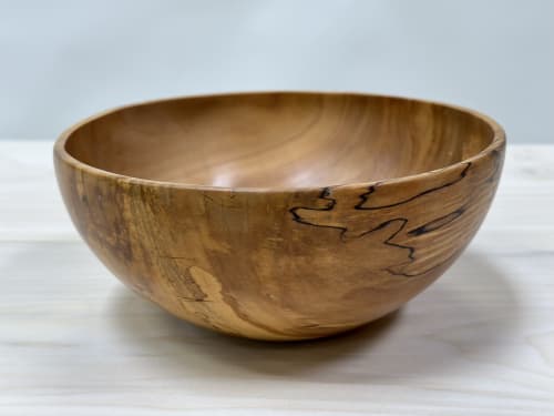 Decorative wood-turned bowl | Decorative Bowl in Decorative Objects by Wooden Imagination