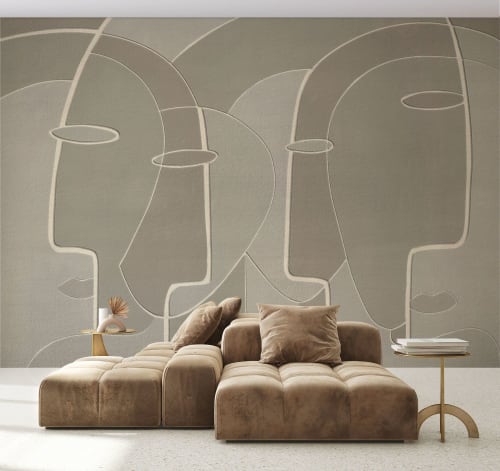 Handcrafted textured wallpaper - IL603 | Wallpaper by Affreschi & Affreschi