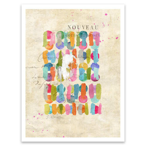 Contemporary Dots Fine Art Print-UNFRAMED | Prints in Paintings by Suzanne Nicoll Studio