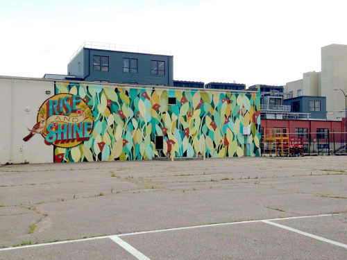 Welcoming Walls | Street Murals by Emily Herr (HerrSuite) | Belle Isle Moonshine in Richmond