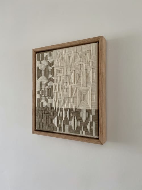 Woven Wall Art Frame - Render 005 | Wall Hangings by Anita Meades