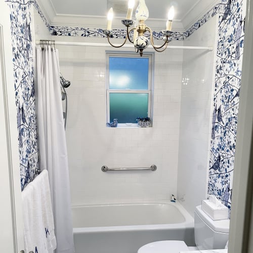 Cardinals Embrace Wallcovering: 24in wide x 10ft long | Wall Treatments by Robin Ann Meyer