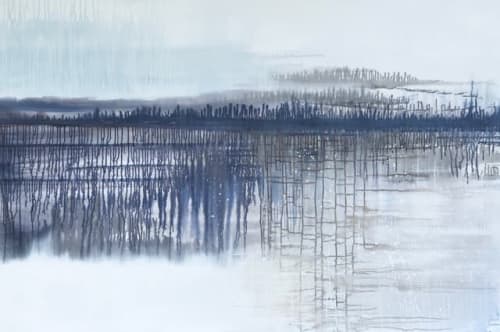 Off the Grid | Oil And Acrylic Painting in Paintings by Marion Wood