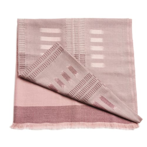 Apricot Merino Throw | Linens & Bedding by Studio Variously