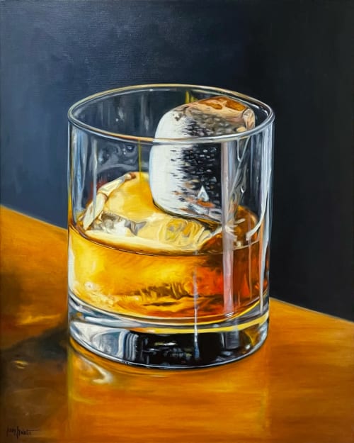 'Rocks' Original Oil Painting | Oil And Acrylic Painting in Paintings by Jenny Stewart's Fine Art