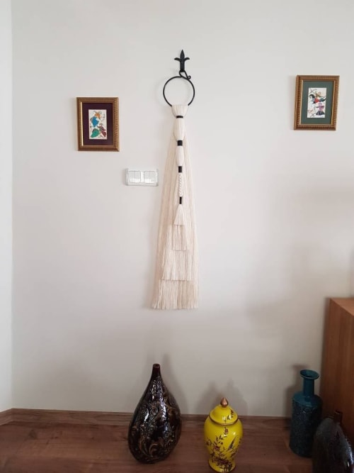 Macrame Wall Hanging with Tassels | Wall Hangings by Sarmal Design