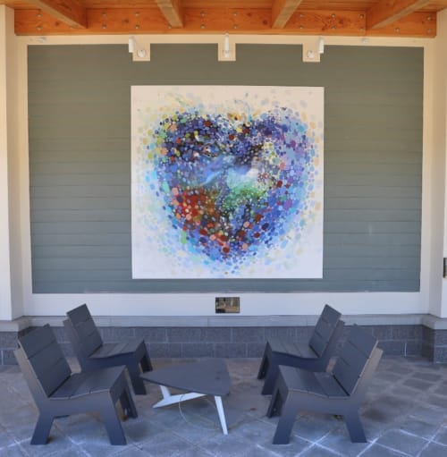 Heart of the Cosmic - Reproduction | Paintings by Kristen Pobatschnig | Settlers Green Outlet Village in Conway