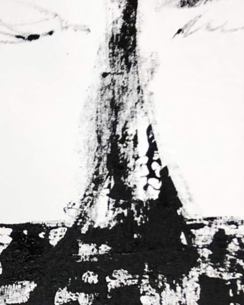 Eiffel Tower | Oil And Acrylic Painting in Paintings by Reade C Gloeckner Fine Art