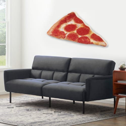 Dan Bina New York Pizza Slice Painting | Paintings by Dan Bina