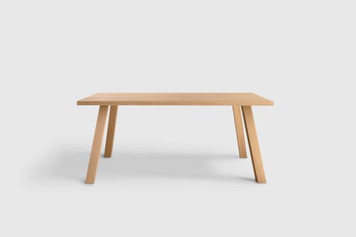Solid Wood Dining Table "Alba" | Tables by Toncha Hardwood