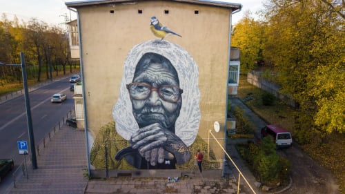 The Winter is Over | Street Murals by Gyva Grafika