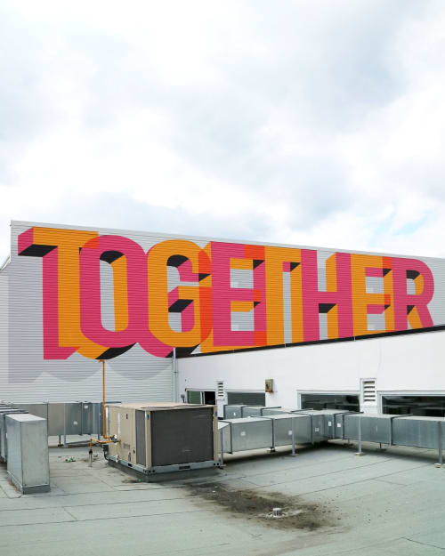 Together Mural | Murals by Ben Johnston