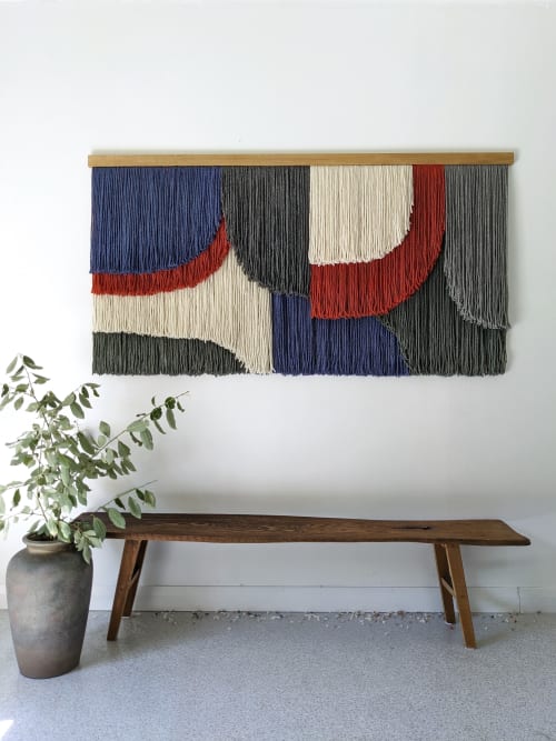 Structure series #3 | Wall Hangings by Kat | Home Studio