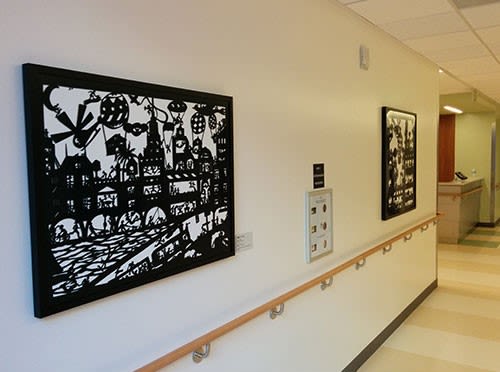 BZCT | Art & Wall Decor by Beatrice Coron | Zuckerberg San Francisco General Hospital and Trauma Center in San Francisco