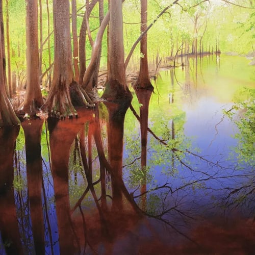 Merchant’s Mill Pond | Paintings by Winslow Art & Design LLC