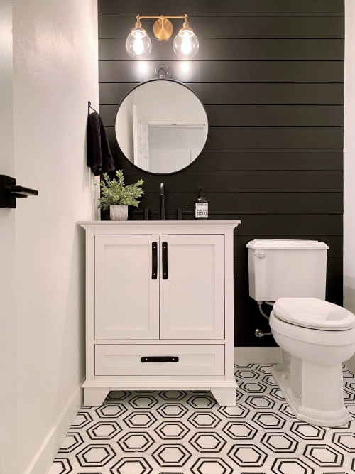 Black Leather Handle [Round End] | Pull in Hardware by Keyaiira | leather + fiber | Artist Studio in Santa Rosa