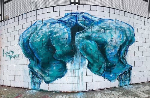 Inner pelvic bond | Street Murals by kami mani