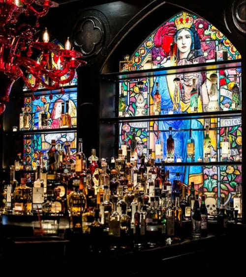 Tequila Altarpiece | Public Mosaics by Medusa Studio | Lolita Fort Point in Boston