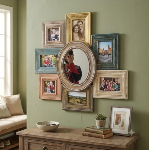 Family photo frame | Decorative Frame in Decorative Objects by Famous Art Group Of Industries