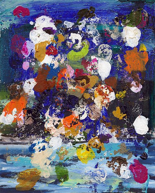 Paint Pop - Sailboat | Oil And Acrylic Painting in Paintings by Michelle Keib Art