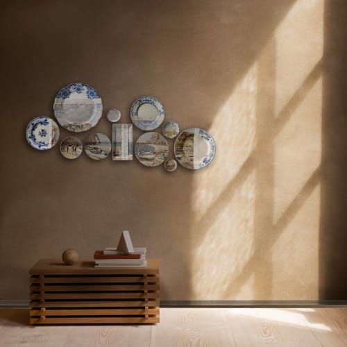 The Cliffs of Étretat | Wall Sculpture in Wall Hangings by Studio DeSimoneWayland