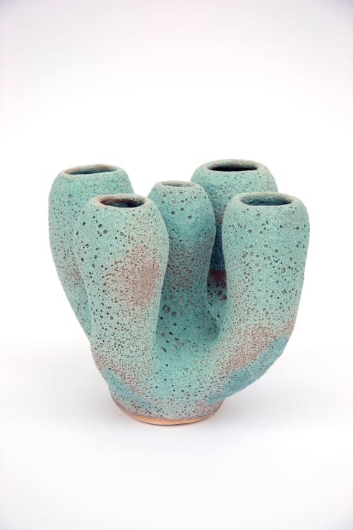 Calyx Sculptural Vase | Vases & Vessels by niho Ceramics