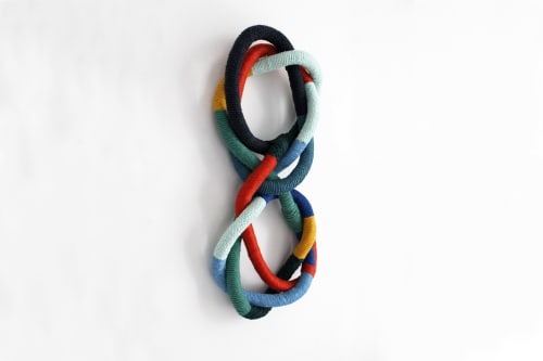 "Infinity" Rope Sculpture, Wall Hanging, Knot Wall Art | Wall Sculpture in Wall Hangings by Freefille
