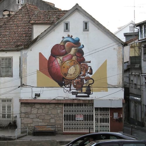 The Machine | Street Murals by Third Rua