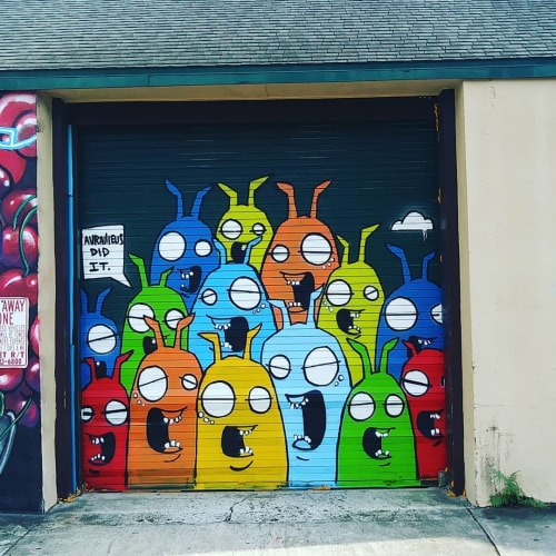 Graffiti art | Murals by Aurailieus | Fresh Fest in Tampa