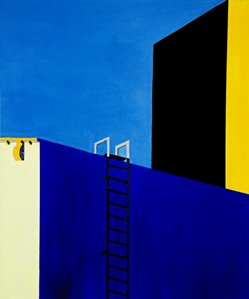 A World of Rooftops | Oil And Acrylic Painting in Paintings by Marco Domeniconi Studio
