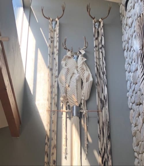 3D Jungle | Macrame Wall Hanging in Wall Hangings by Gissell Studio - Textile & Botanical Art