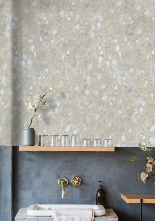 Dawn Wallpaper in Grey | Wall Treatments by Eso Studio Wallpaper & Textiles