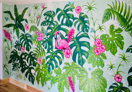 Jungle mural | Murals by Dave Pop Art