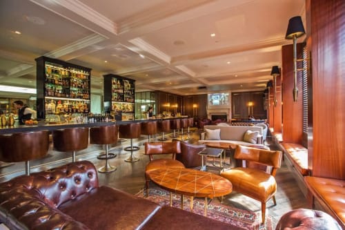 Custom made furniture | Cocktail Table in Tables by WILLIAM custom workshop | Baltaire Restaurant in Los Angeles