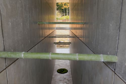 SABI | Public Sculptures by Kuenlin Tsai | Akiyoshidai International Art Village in Mine