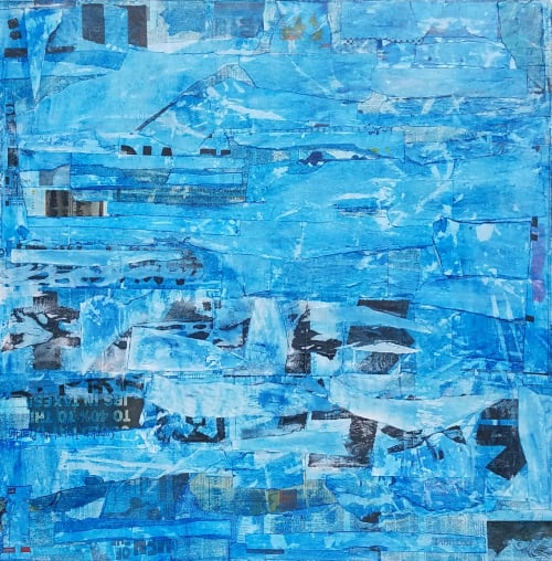 Monster Battle War | Mixed Media in Paintings by Dale Voelker